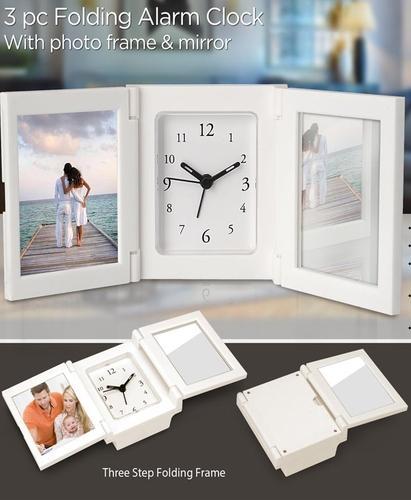 Photo frame alarm clock